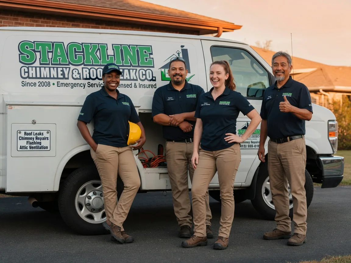 Chimney flashing repair company in Cee Vee, TX